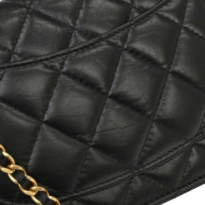 Chanel 2017 Calfskin Mademoiselle Lock Icon WOC Wallet on Chain Shoulder Bag
