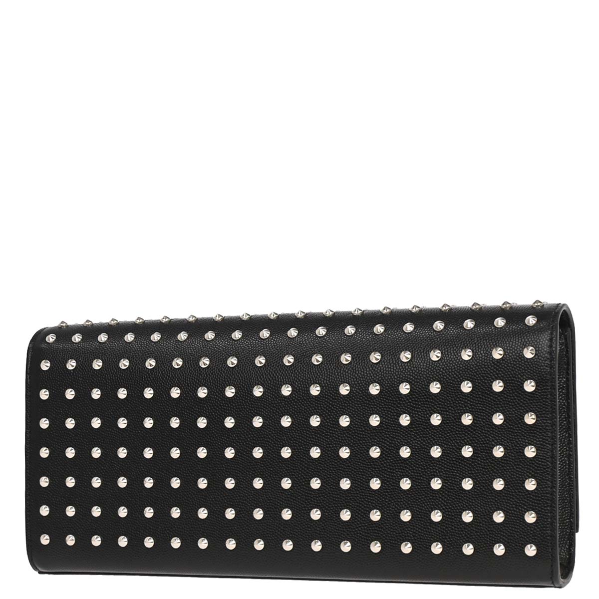 Saint Laurent Black Calfskin Clutch Bag