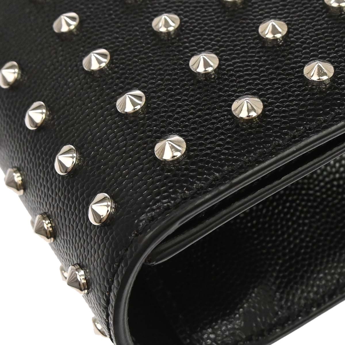 Saint Laurent Black Calfskin Clutch Bag