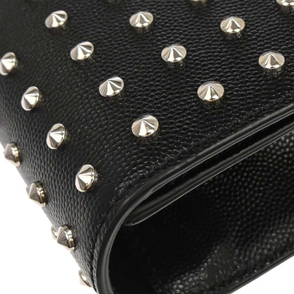 Saint Laurent Black Calfskin Clutch Bag