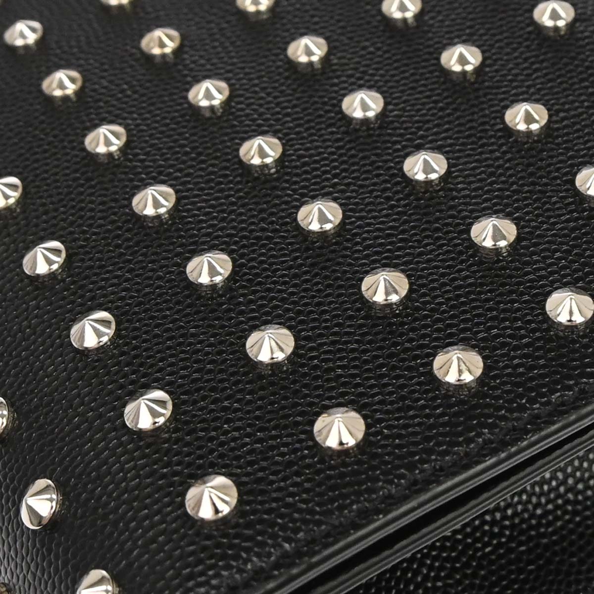 Saint Laurent Black Calfskin Clutch Bag