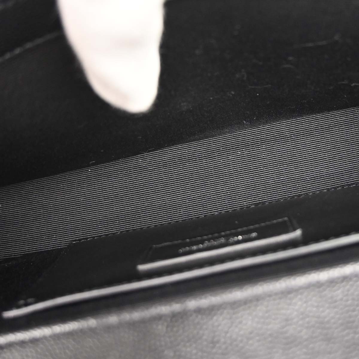 Saint Laurent Black Calfskin Clutch Bag