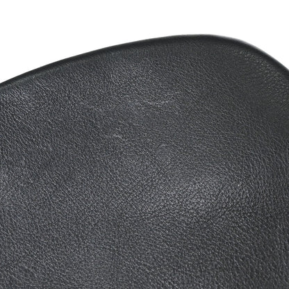 Chanel 2019 Black Calfskin Chain Around Saddle Flap Shoulder Bag