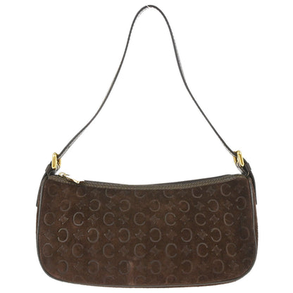 Celine Brown Suede C Macadam Handbag