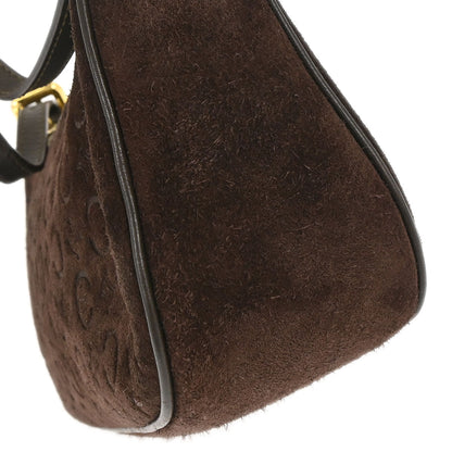 Celine Brown Suede C Macadam Handbag
