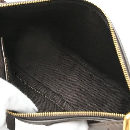Celine Brown Suede C Macadam Handbag