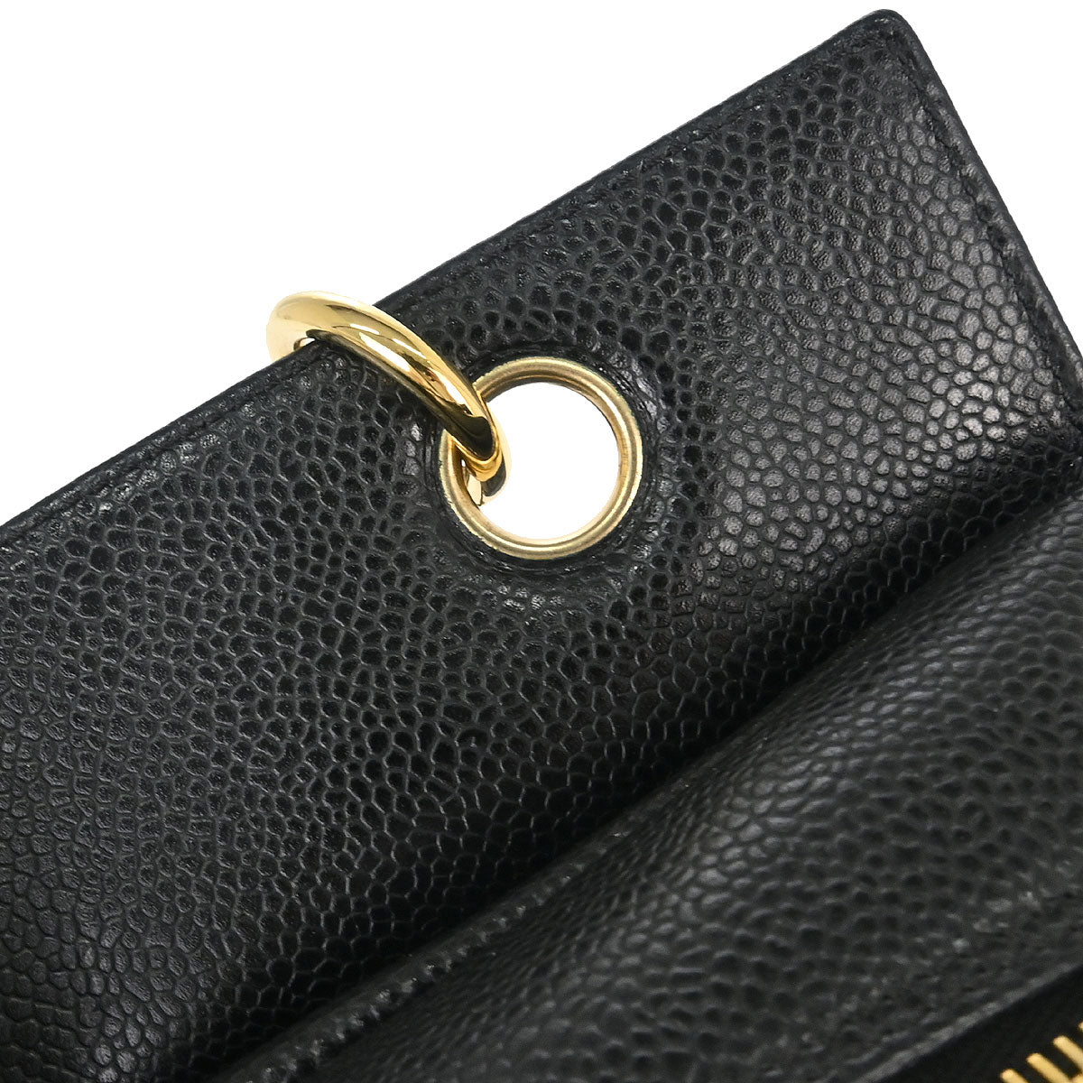 Chanel 2005-2006 Black Caviar Skin Petite Timeless Tote PTT Chain Handbag