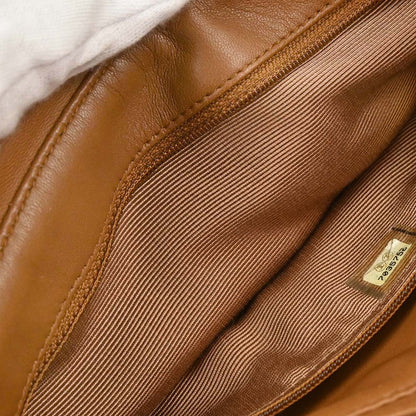 Chanel Brown Rabbit Fur Tote Handbag