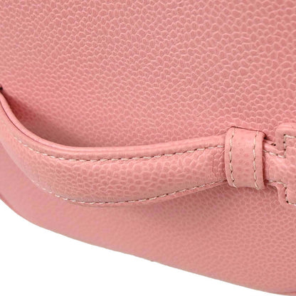 Chanel 2003-2004 Pink Caviar Skin Timeless Vanity Handbag