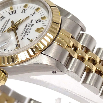 Rolex Oyster Perpetual Datejust 26mm Ref.69173 Watch SS 18KYG