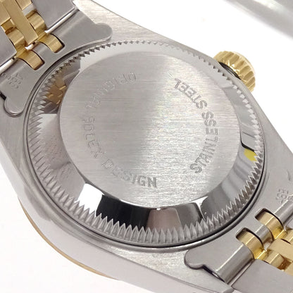 Rolex Oyster Perpetual Datejust 26mm Ref.69173 Watch SS 18KYG