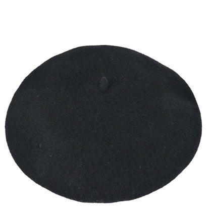 Chanel Beret Hat Black