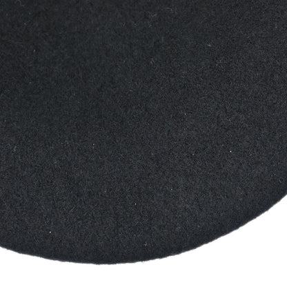 Chanel Beret Hat Black