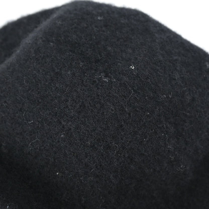 Chanel Beret Hat Black
