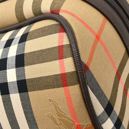 Burberrys Beige House Check Duffle Handbag