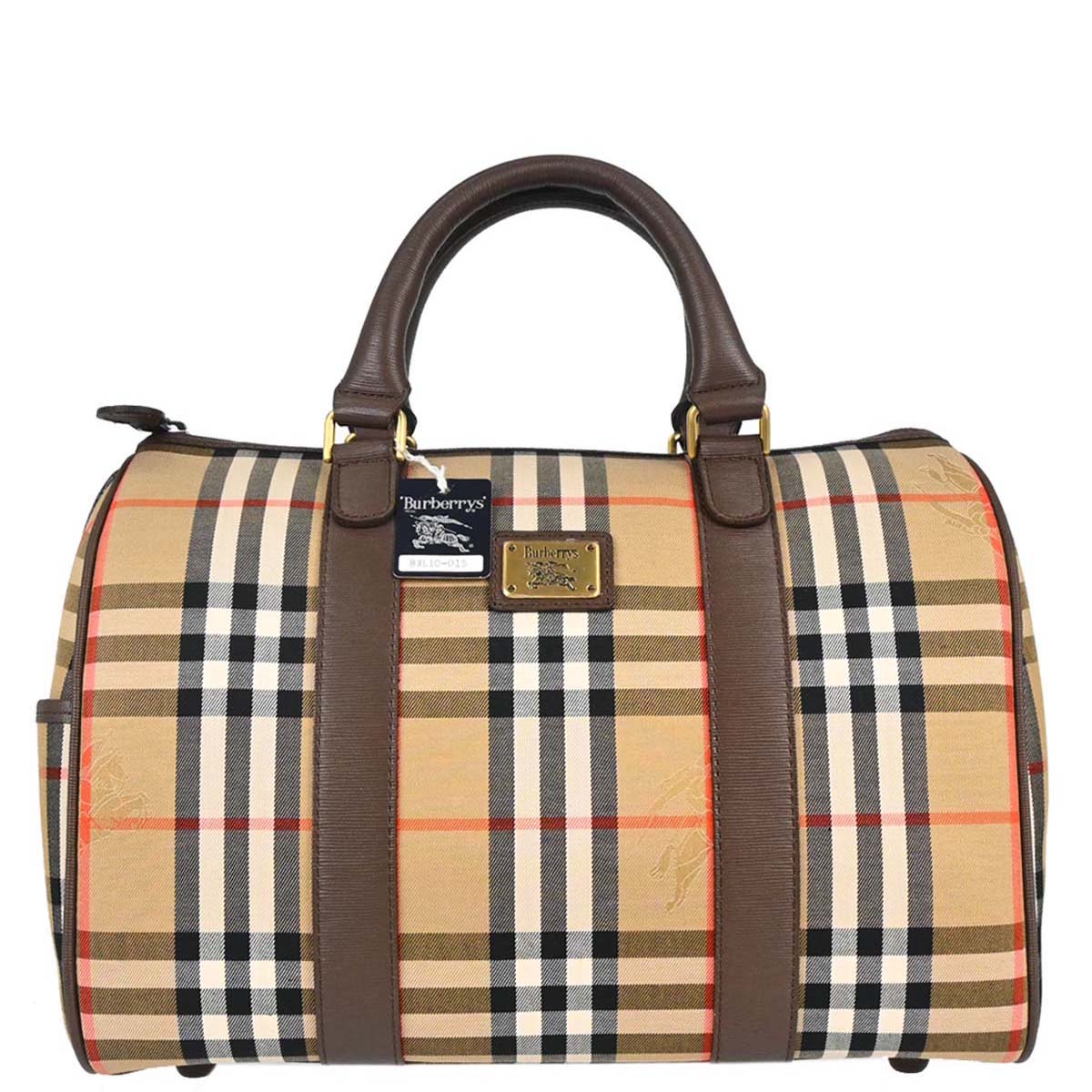 Burberrys Beige House Check Handbag