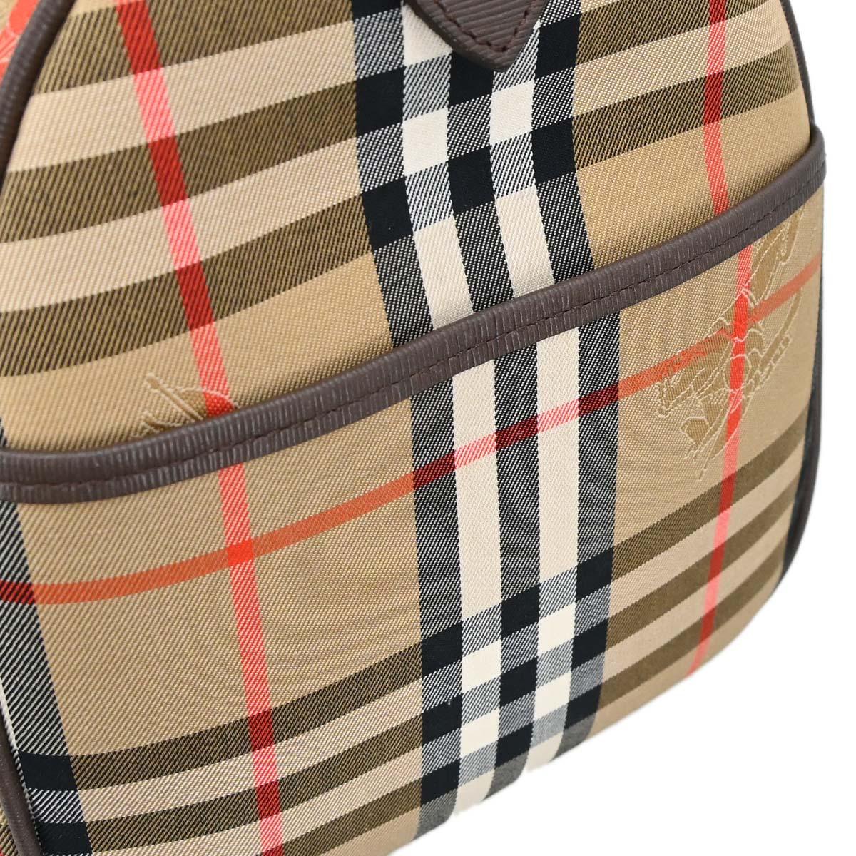 Burberrys Beige House Check Handbag