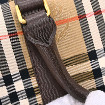 Burberrys Beige House Check Handbag