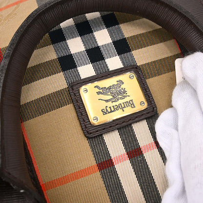 Burberrys Beige House Check Handbag