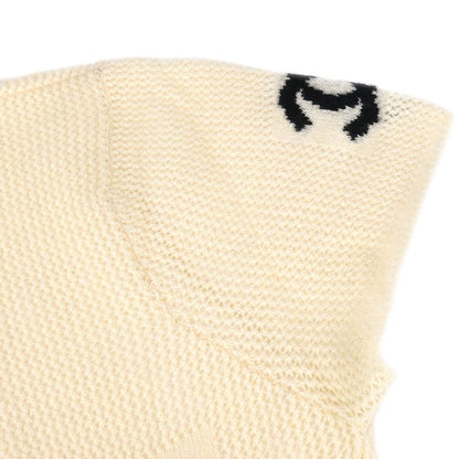 Chanel 2001 Cruise Cashmere V-neck Polo Top #42
