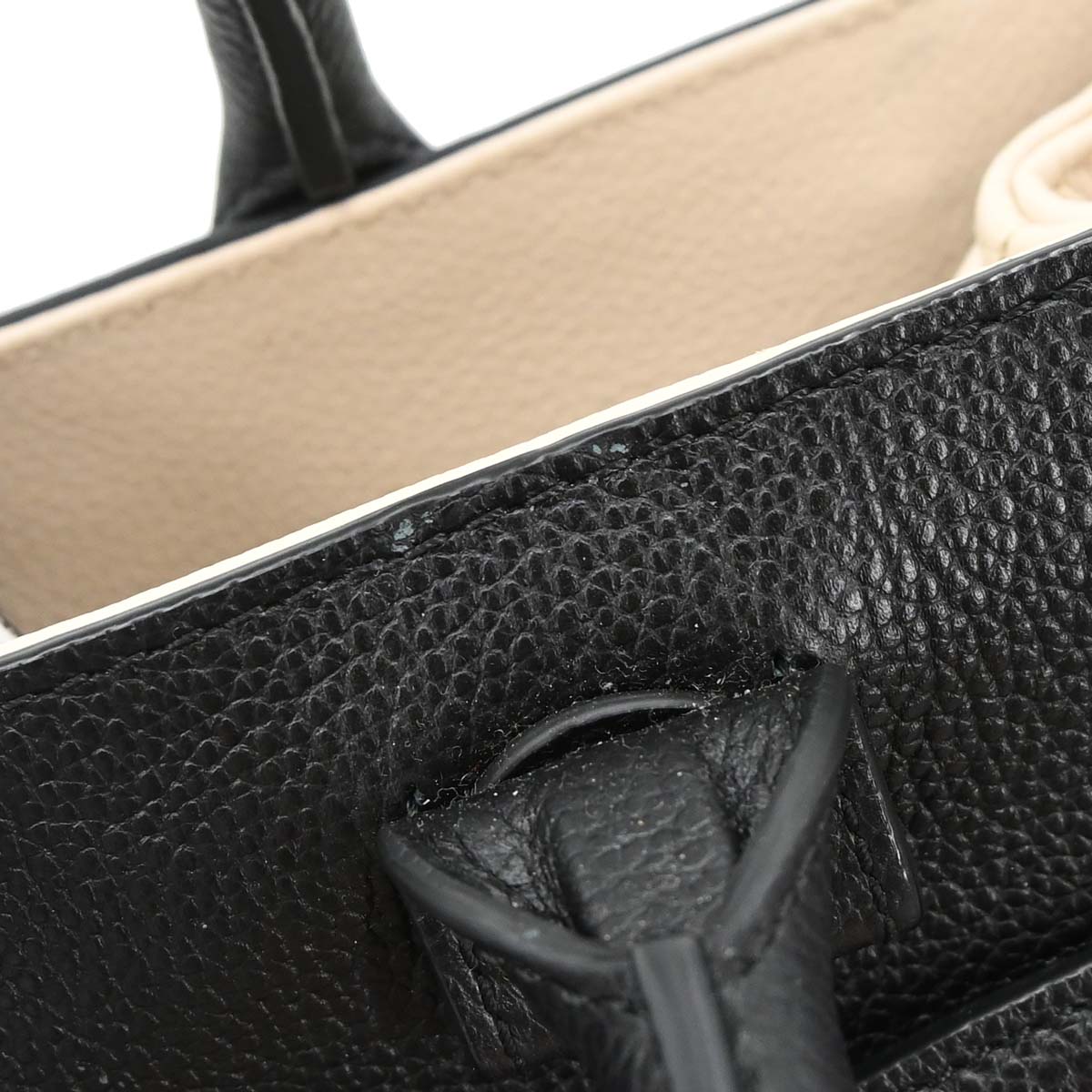 Chanel 2017-2018 Black White Calfskin Neo Executive Cerf 2way Shoulder Tote Bag