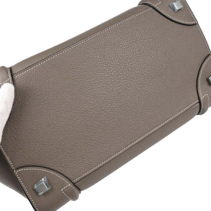Celine Brown Mini Luggage Tote Handbag