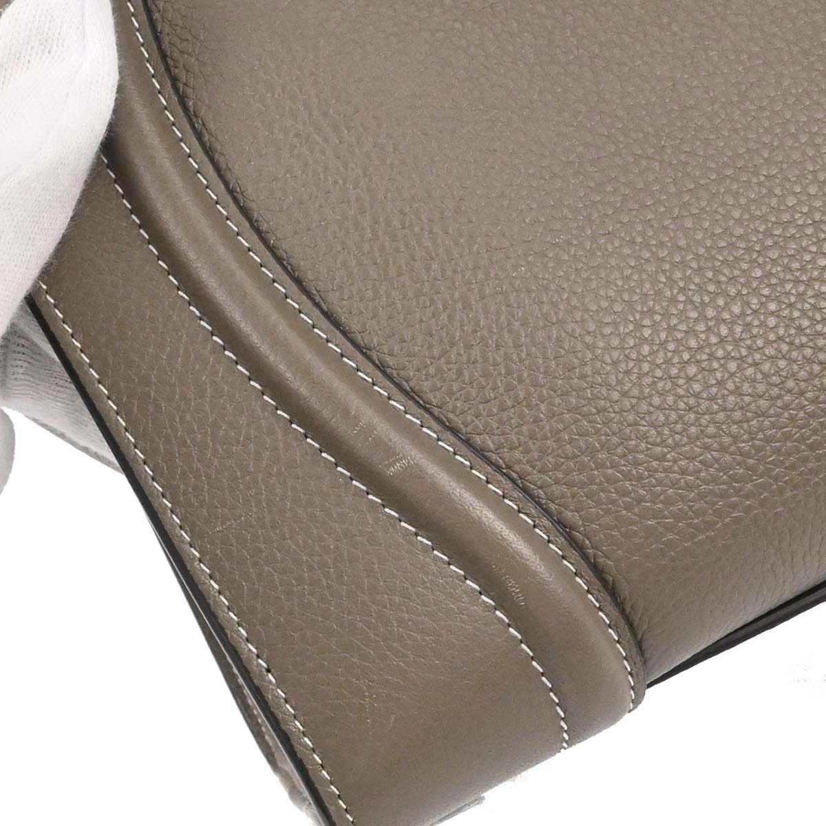 Celine Brown Mini Luggage Tote Handbag