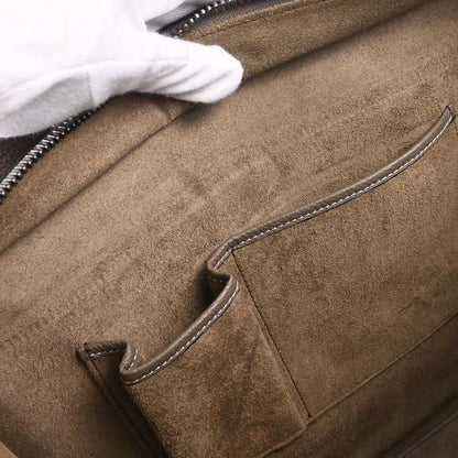 Celine Brown Mini Luggage Tote Handbag
