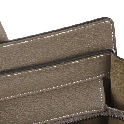 Celine Brown Mini Luggage Tote Handbag
