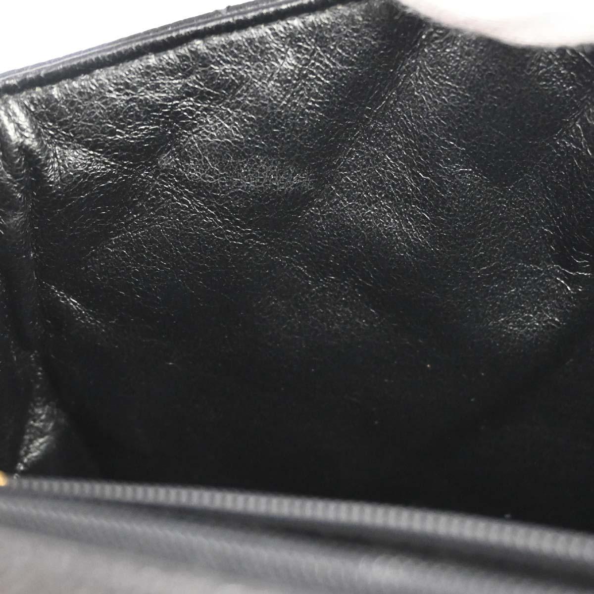 Chanel 1996-1997 Black Caviar Skin Kelly Top Handle Handbag