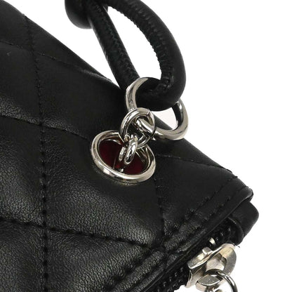 Chanel Black Calfskin Cambon Ligne Shoulder Bag