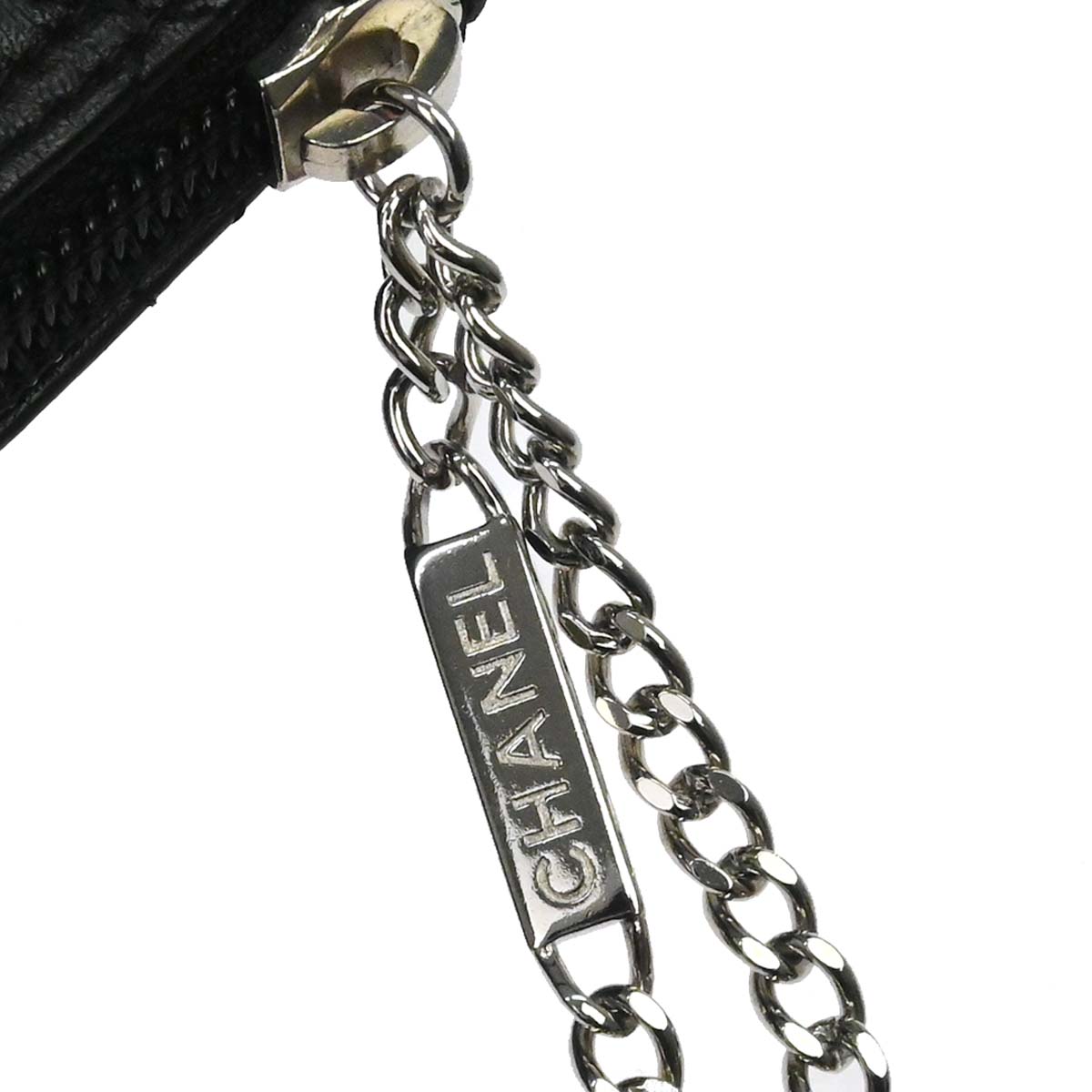 Chanel Black Calfskin Cambon Ligne Shoulder Bag
