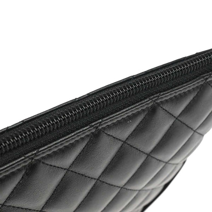 Chanel Black Calfskin Cambon Ligne Shoulder Bag