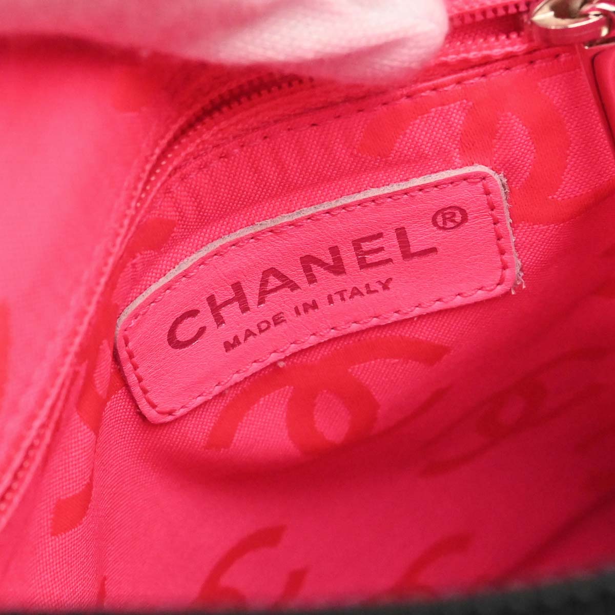 Chanel Black Calfskin Cambon Ligne Shoulder Bag