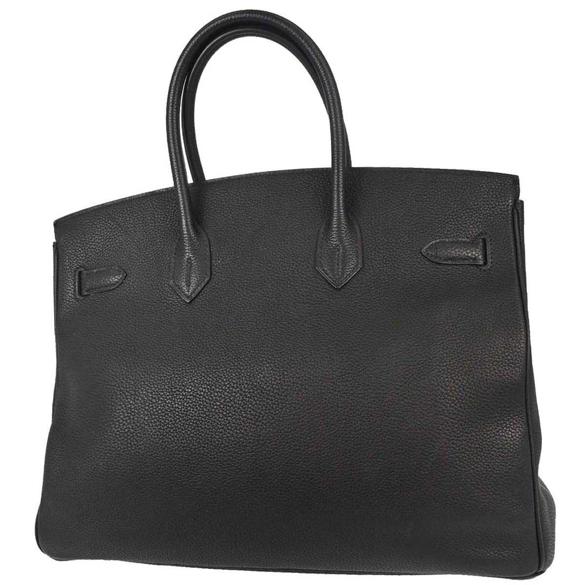 Hermes Black Togo Birkin 35 Handbag