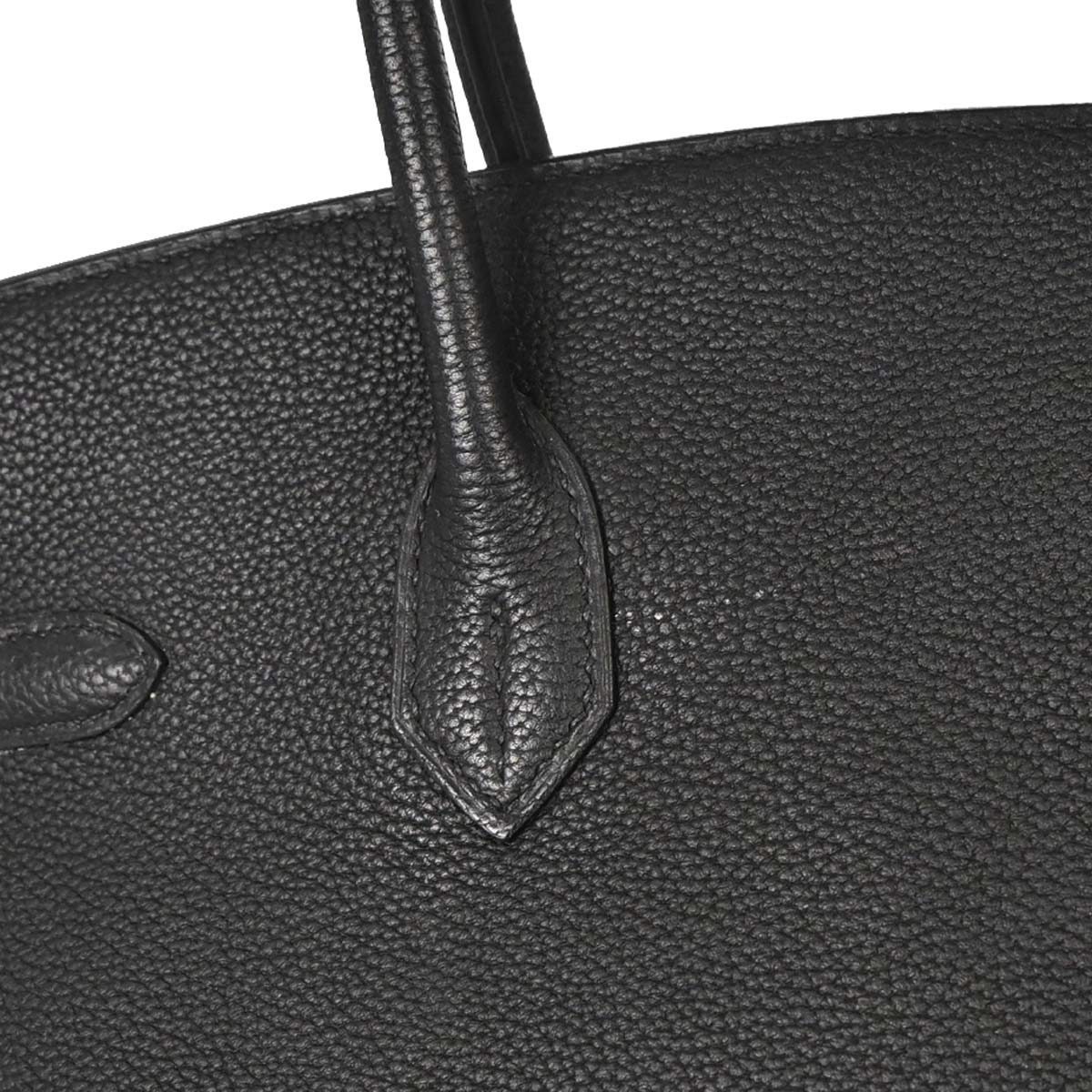 Hermes Black Togo Birkin 35 Handbag