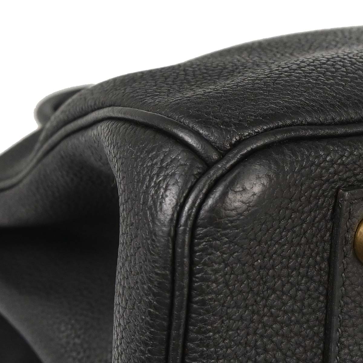 Hermes Black Togo Birkin 35 Handbag