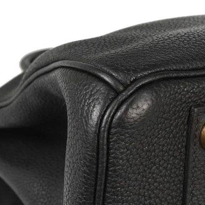 Hermes Black Togo Birkin 35 Handbag