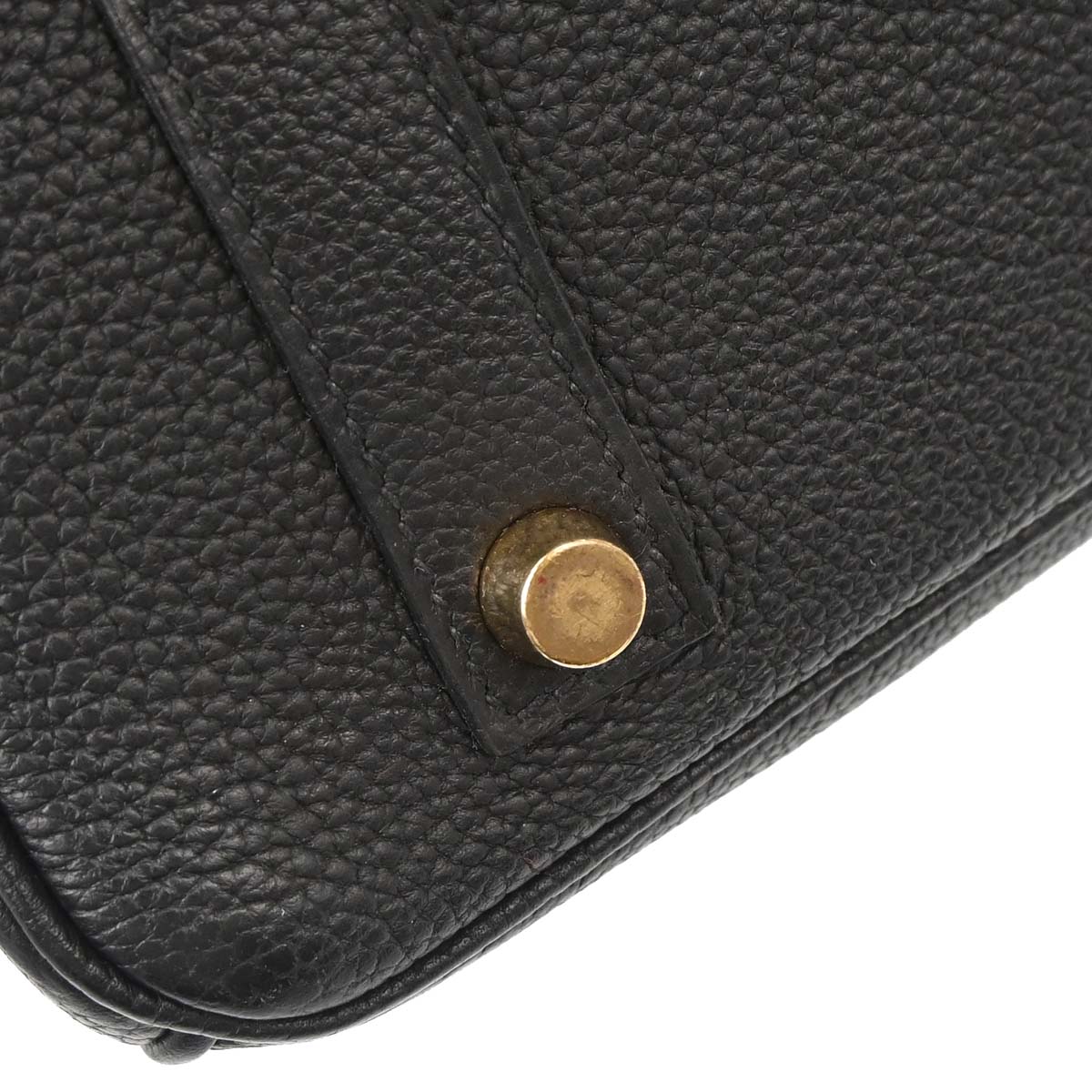 Hermes Black Togo Birkin 35 Handbag
