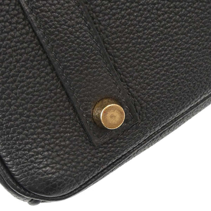 Hermes Black Togo Birkin 35 Handbag
