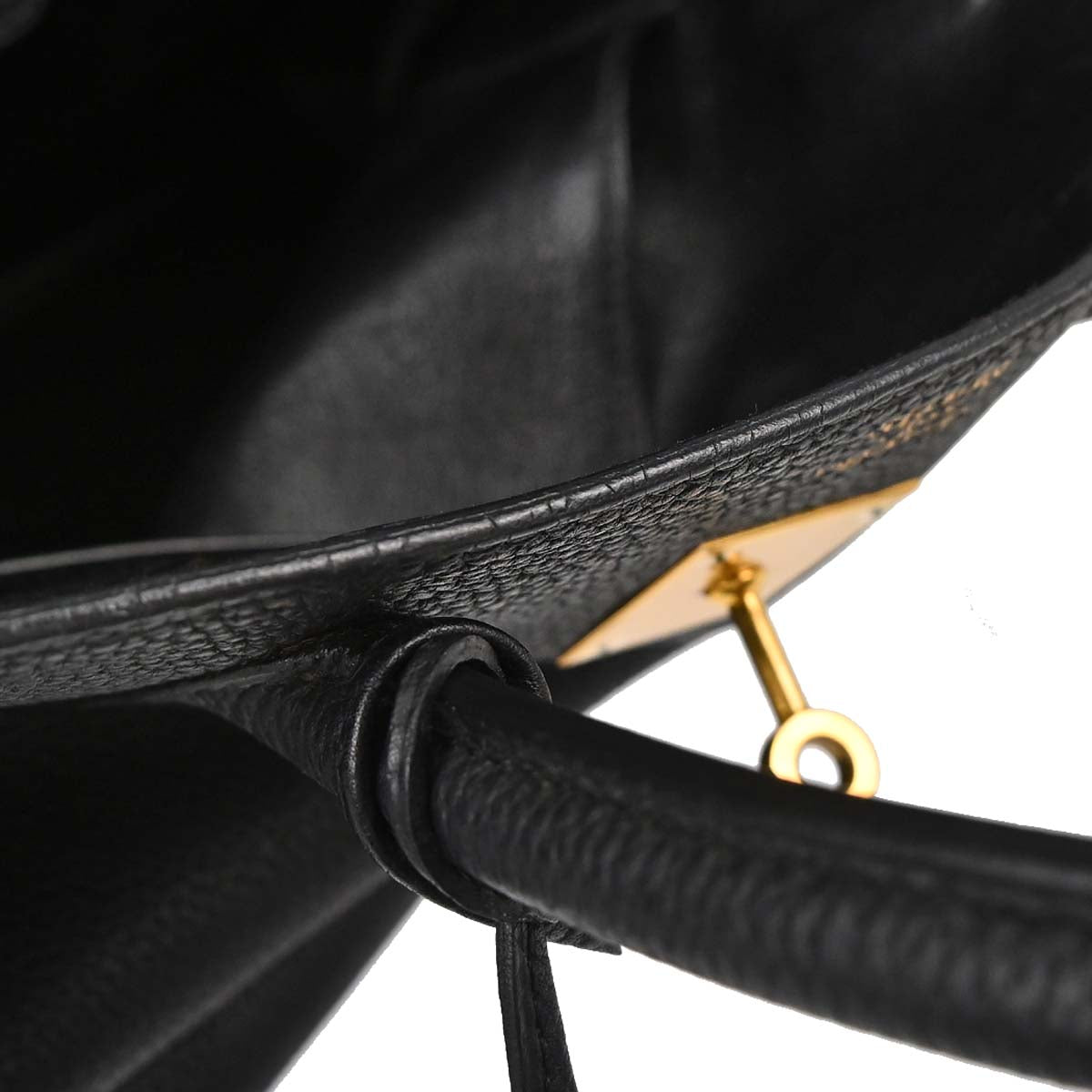 Hermes Black Togo Birkin 35 Handbag