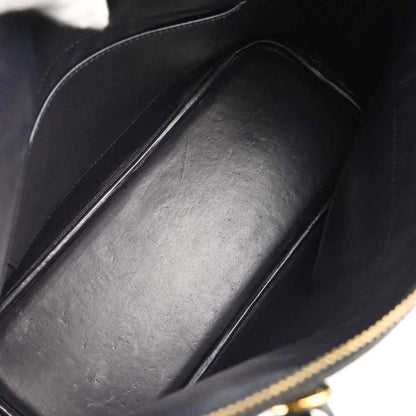 Hermes Blue Indigo Taurillon Clemence Bolide 35 2way Shoulder Handbag
