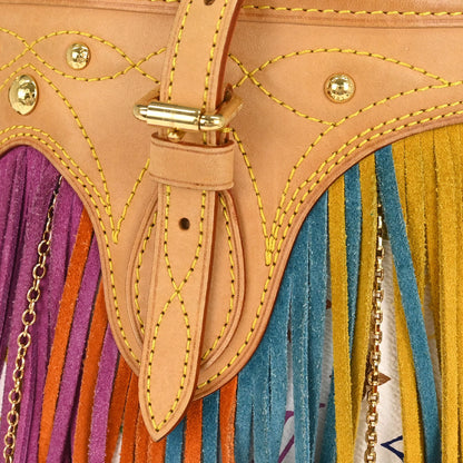 Louis Vuitton 2006 Monogram Multicolor Bucket Fringe Tote Bag M40109