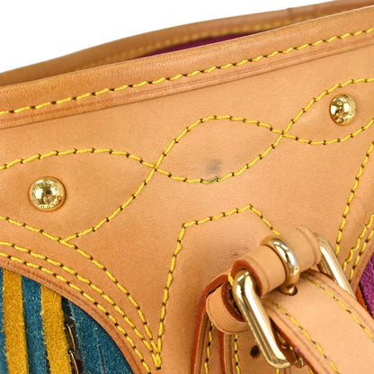 Louis Vuitton 2006 Monogram Multicolor Bucket Fringe Tote Bag M40109