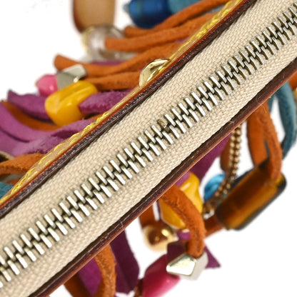 Louis Vuitton 2006 Monogram Multicolor Bucket Fringe Tote Bag M40109