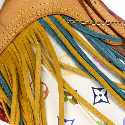 Louis Vuitton 2006 Monogram Multicolor Bucket Fringe Tote Bag M40109
