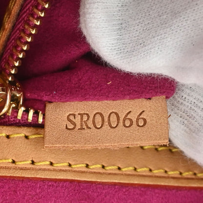 Louis Vuitton 2006 Monogram Multicolor Bucket Fringe Tote Bag M40109