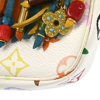 Louis Vuitton 2006 Monogram Multicolor Bucket Fringe Tote Bag M40109