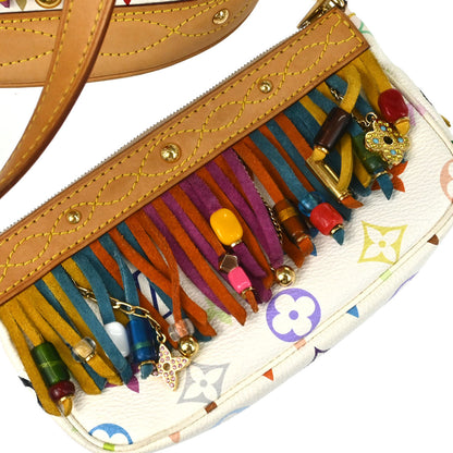 Louis Vuitton 2006 Monogram Multicolor Bucket Fringe Tote Bag M40109