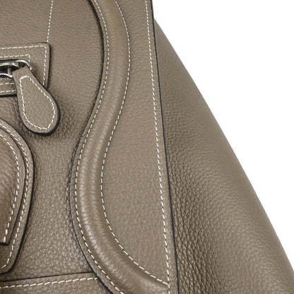 Celine Brown Luggage Micro Tote Handbag